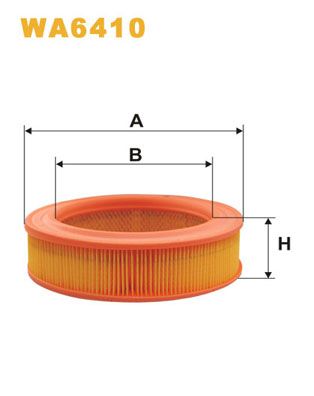 WIX FILTERS Ilmansuodatin WA6410